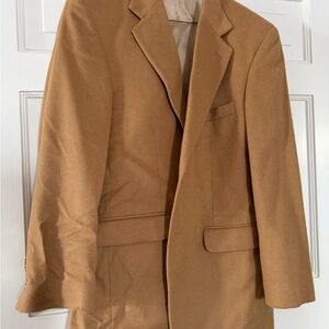 Men's Tan Blazer Stafford